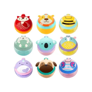 【Skip Hop】ZOO球型防漏零食盒(攜帶零食盒/嬰幼兒零食盒/點心盒/寶寶零食盒)