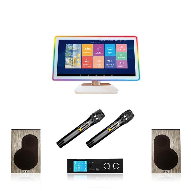 【金將科技】KKPAD21.5+GMA2+J38(點歌機+擴大機組+喇叭)(贈一年免費雲端歡唱)