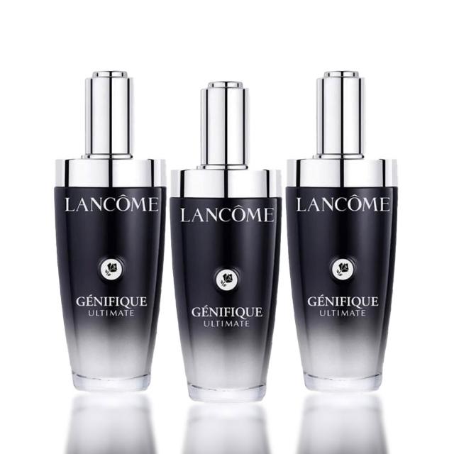 38限定★【LANCOME 蘭蔻】加大版 超極限肌因賦活露 100mlx3入組(新小黑瓶/國際航空版)