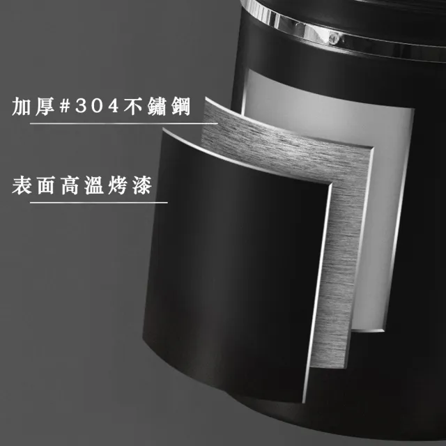 【Glass King】GK-900L 不鏽鋼密封罐 單向排氣閥 紀錄儲放日期 咖啡豆密封罐 儲豆罐 儲物罐 附不鏽鋼豆勺