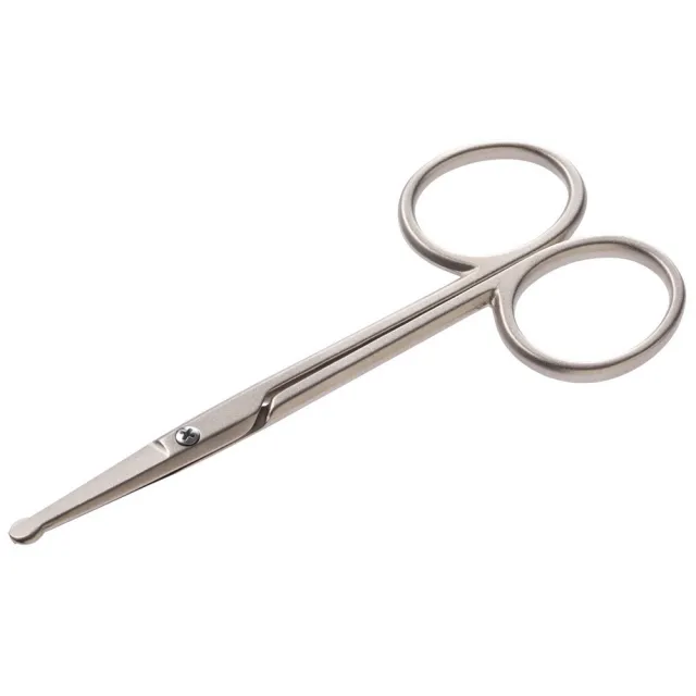【MUJI 無印良品】鋼製修容剪刀 全長約90mm
