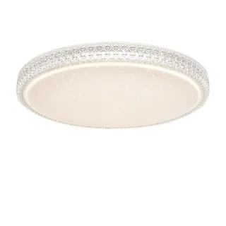 【聚美照明】6-8坪吸頂燈 60cm全光譜星鑽燈 app無極調光附遙控 防藍光護眼臥室燈 記憶星空燈飾（品牌保固）