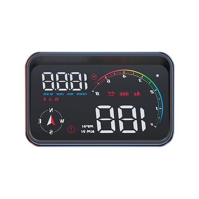 【FLYone】RM-H35 HUD GPS測速提醒+OBD2 雙系統多功能汽車抬頭顯示器