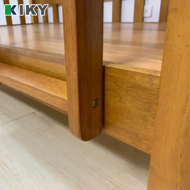 【KIKY】柯博文實木雙層床 開學季必備-外宿租屋推薦款(單人加大3.5尺)