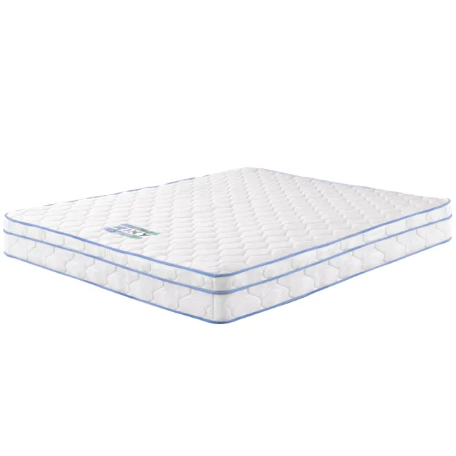 【KIKY】台灣製雙人3M防潑水乳膠蜂巢式獨立筒床墊5x6.2尺x23cm