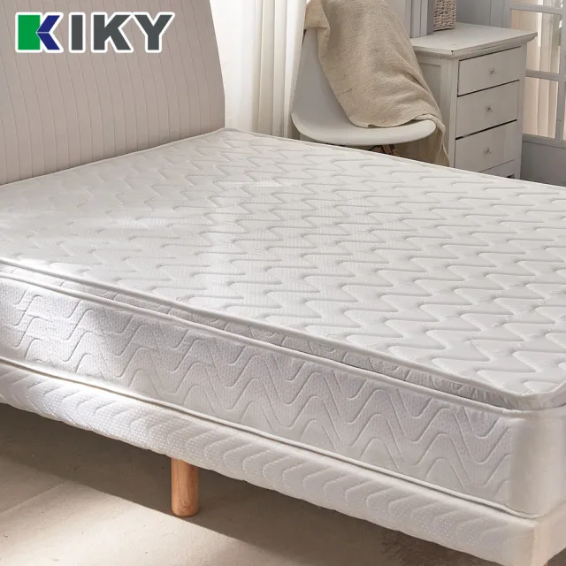 【KIKY】台灣製單人加大釋壓蜂巢式獨立筒床墊3.5x6.2尺x23cm-新四代韓式