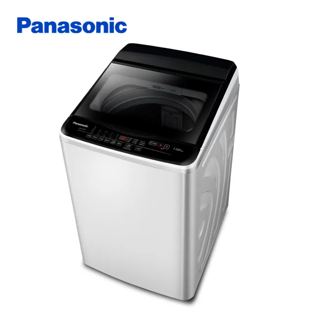 【Panasonic 國際牌】家電快配★11公斤直立式洗衣機-象牙白(NA-110EB-W)