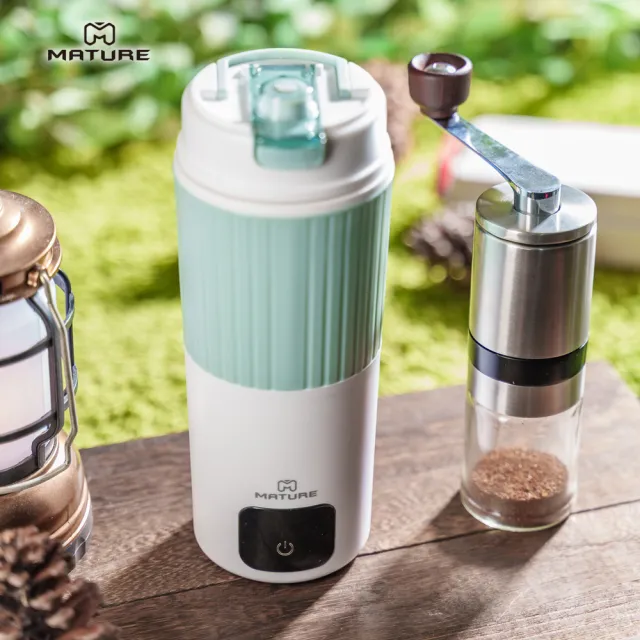 【MATURE 美萃】全球通用316不鏽鋼速熱電熱水杯650ml CY-1671