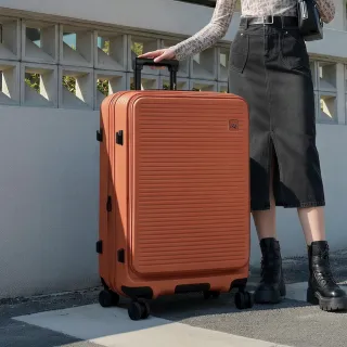 【American Explorer 美國探險家】25/29/30吋 上掀行李箱 TSA海關鎖 前開式 可擴充 PC材質 雙排輪 旅行箱