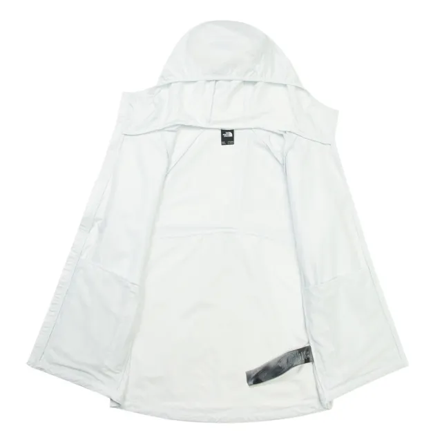 【The North Face】北臉 外套 男 運動連帽外套 防風 抗UV 防潑水 M FLYWEIGHT BREEZE 淺藍 NF0A8G78FNN
