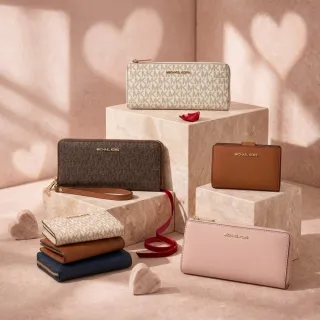 【Michael Kors】MK 中性款 Jet Set Travel 拉鍊 長夾 中夾 皮夾(多色可挑 男女通用)