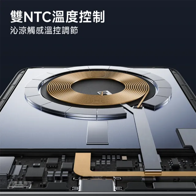 【小米】官方旗艦館 纖薄磁吸行動電源 5000 15W 冰川銀(通過3C認證/0.6cm超薄/小米首款自研電池)