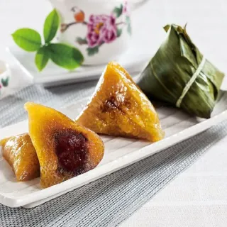 【南門市場立家】★端午早鳥優惠★豆沙鹼粽2包(6顆600g/包;含運;端午節肉粽)