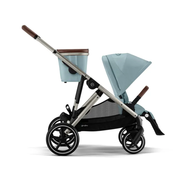 【Cybex】Gazelle S 單人/雙寶嬰兒推車(大置物空間、手足推車)