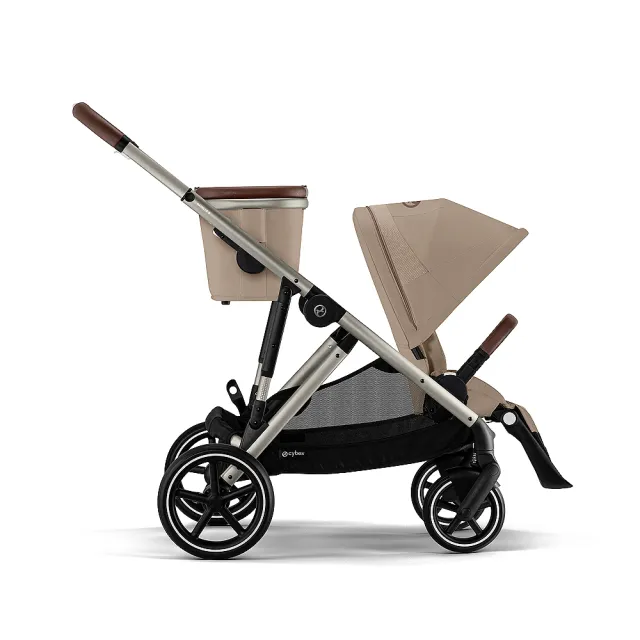 【Cybex】Gazelle S 單人/雙寶嬰兒推車(大置物空間、手足推車)