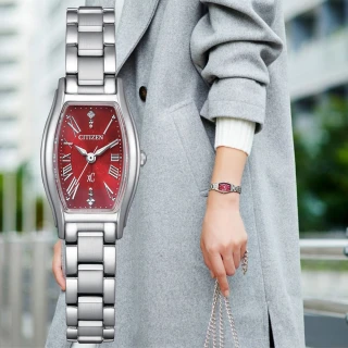 【CITIZEN 星辰】xC系列 限定 光動能 時尚真鑽腕錶 女王節 禮物 推薦(EW5541-50W)