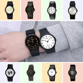 【CASIO 卡西歐】MQ-24 極簡時尚指針中性手錶