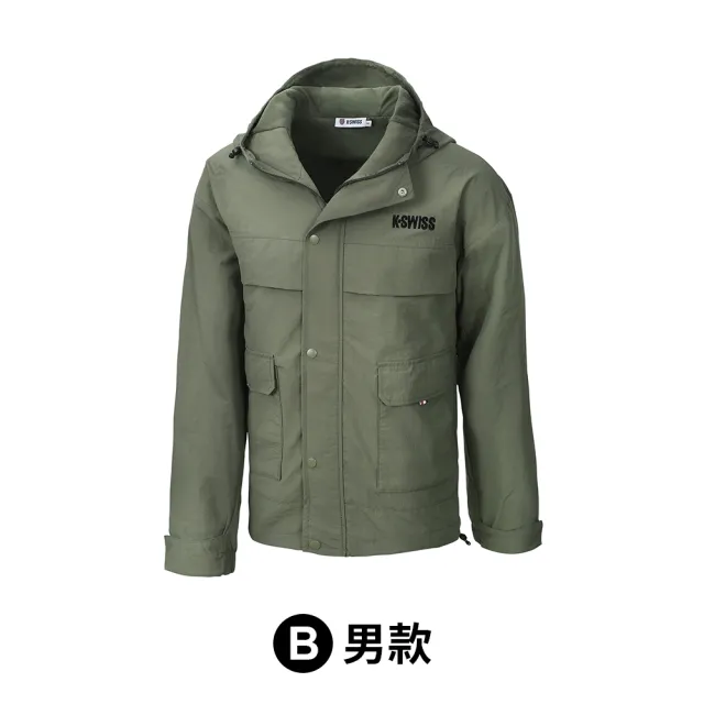 【K-SWISS】機能防風外套WINDBREAKER 1 防潑水外套 刷毛保暖 男女款 多色 1012501/1912501