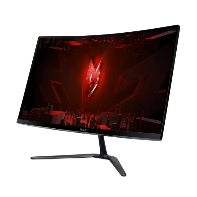 【Acer 宏碁】ED270 W0 27型 FHD 16:9 240Hz曲面高刷新電競螢幕(可傾斜/可旋轉/內建喇叭/1ms/VA)