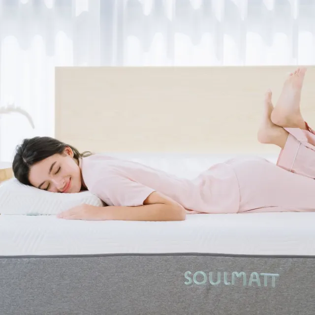 【SOULMATT】海洋系列 適中偏軟 標準雙人5尺 機能全綿床(星級躺感 柔軟貼合 放鬆釋壓 零干擾零變形)