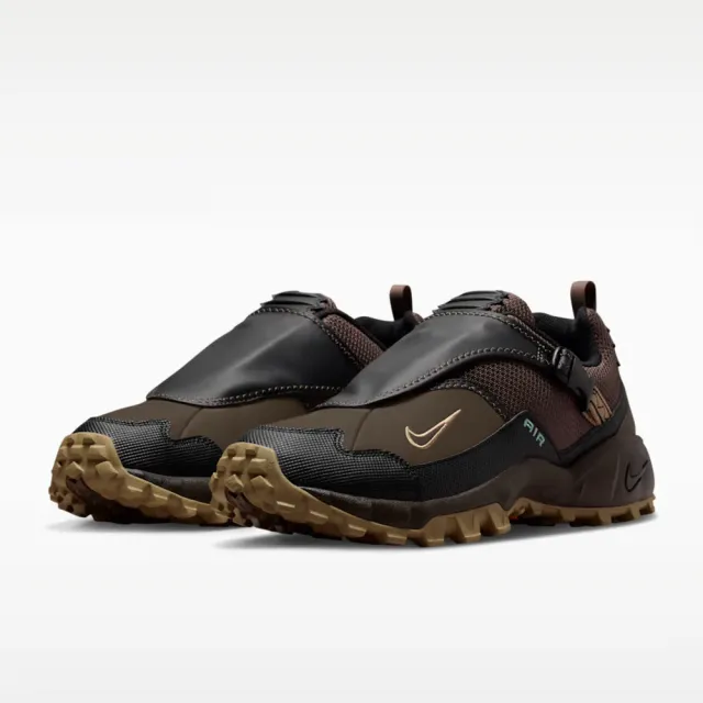【NIKE 耐吉】ACG Phassad 男 越野跑鞋 戶外鞋 運動鞋 翻蓋式 鞋罩 棕黑(HM7133-201)