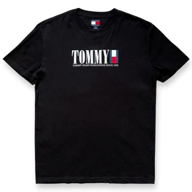【TOMMY HILFIGER】男生 短TEE 經典字母 國旗LOGO 純棉 短袖T恤