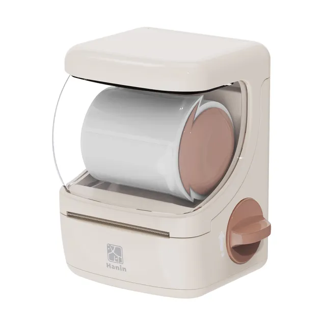 Hanin 扭蛋型熱感應標籤機(附空白標籤紙*1/標籤紙寬度25-50mm) New1