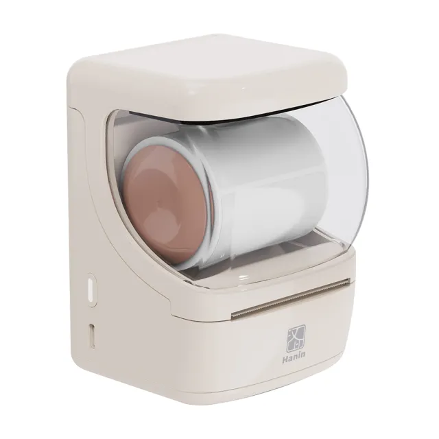 Hanin 扭蛋型熱感應標籤機(附空白標籤紙*1/標籤紙寬度25-50mm) New1