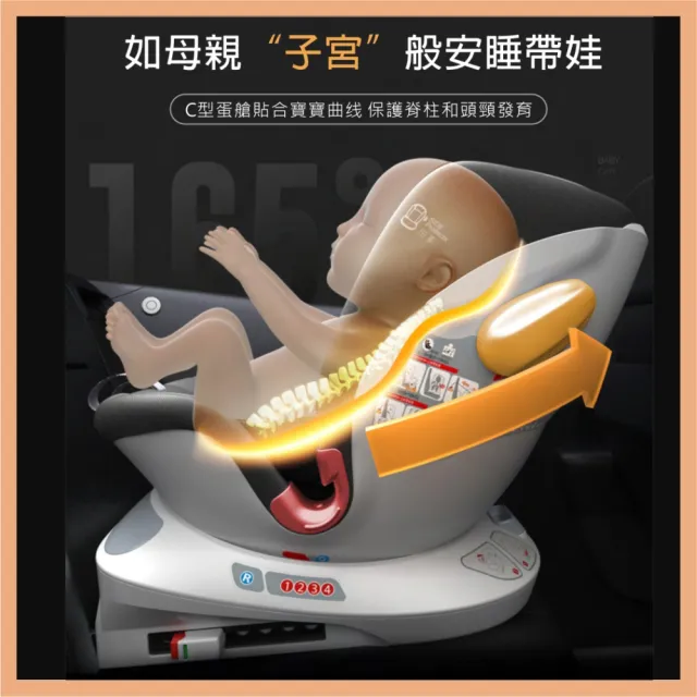 【tonybear】0-12歲 兒童汽車安全座椅 / ISO FIX 360度升級版