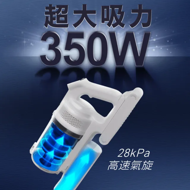 【THOMSON】自動集塵濕拖無線吸塵器 TM-SAV59DT(自動集塵/濕拖洗地/可水洗HEPA☆網)