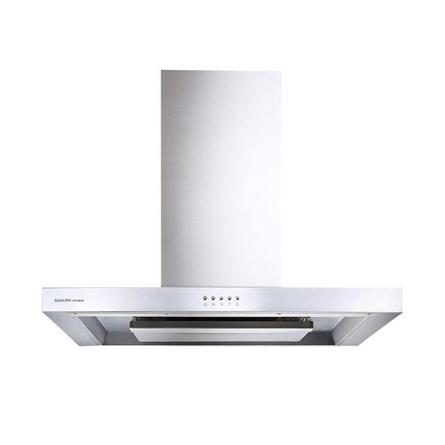【SAKURA 櫻花】90cm歐化二極3D環吸除油煙機 (R7722BSXL 原廠技師到府 基本安裝)