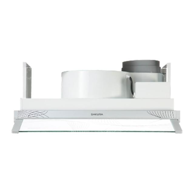 【SAKURA 櫻花】60CM小宅系列輕巧型半/全隱藏式除油煙機 (R605 原廠技師到府 基本安裝)