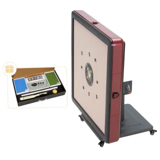 【商密特】T350 二代 過山 電動麻將桌 櫻花少女心系列(折疊款 櫻花珊瑚紅)