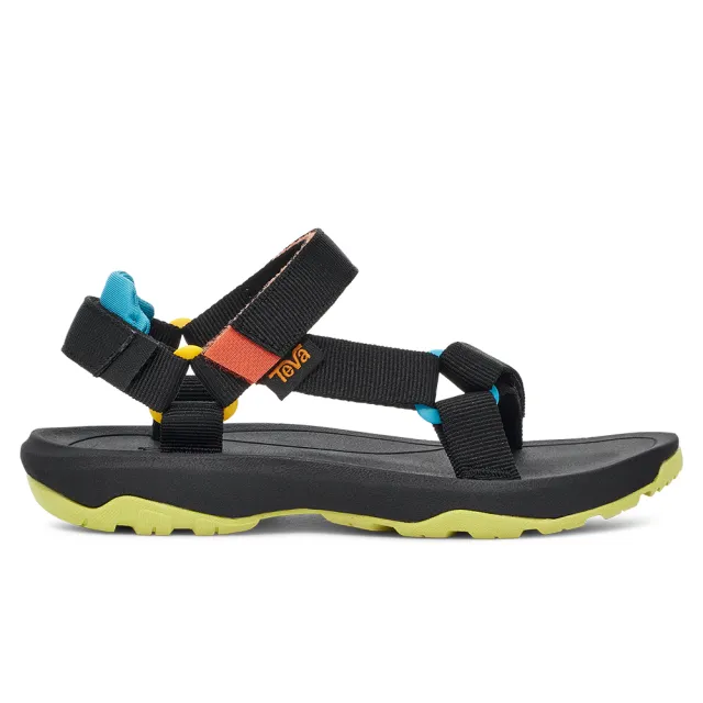 【TEVA】涼鞋 童鞋 中童 大童 機能運動涼鞋 雨鞋 水鞋 Hurricane XLT 2 多彩黑 TV1019390CBLKM