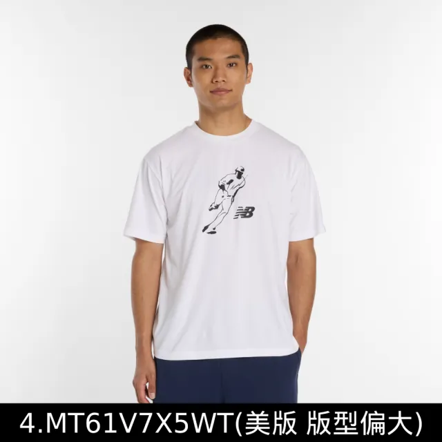 【NEW BALANCE】NB 短T 大谷翔平x短袖上衣_男性_MT61V7X5BK_MT61V7X5OTH(美版 版型偏大)