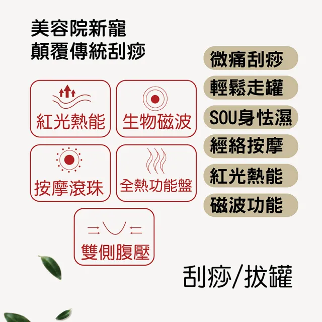 【GAARii】JF 9檔調節 液晶顯示屏 無線刮痧 刮痧儀 電動刮痧機 按摩機 刮痧機 拔罐機 滑罐刮痧
