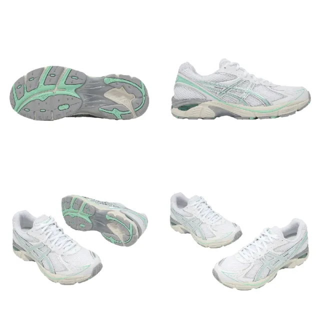 【asics 亞瑟士】休閒鞋 GT-2160 男鞋 白 綠 拼接 緩衝 復古跑鞋 1203A275118