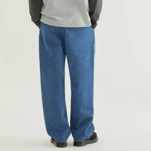【COVERNAT】官方旗艦館 微寬鬆丹寧休閒長褲(UNI牛仔褲 SOOBIN同款 藍/黑色)