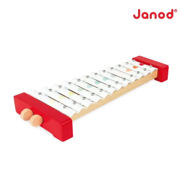 【法國Janod】音樂好好玩-鐵琴/12音(兒童樂器 音樂玩具)