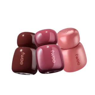 【fwee】玫瑰心動鎖色唇露3入組(多色任選)