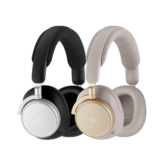B&O Beoplay H100 頭戴式耳機，採用雙模連線（有線+無線），藍芽5.3 傳輸版本，內建40mm 鈦合金動圈單體，提供優異音質與舒適配戴。具備麥克風功能，支援3.5mm輸入端子，重量僅375g（耳機）+350g（收納袋），通用作業系統，三年以上保固。顏色選項：暗夜黑、時光沙。產地中國，NCC認證CCAF24LP0150T2，BSMI許可R32424，適合追求高品質音樂體驗的使用者。