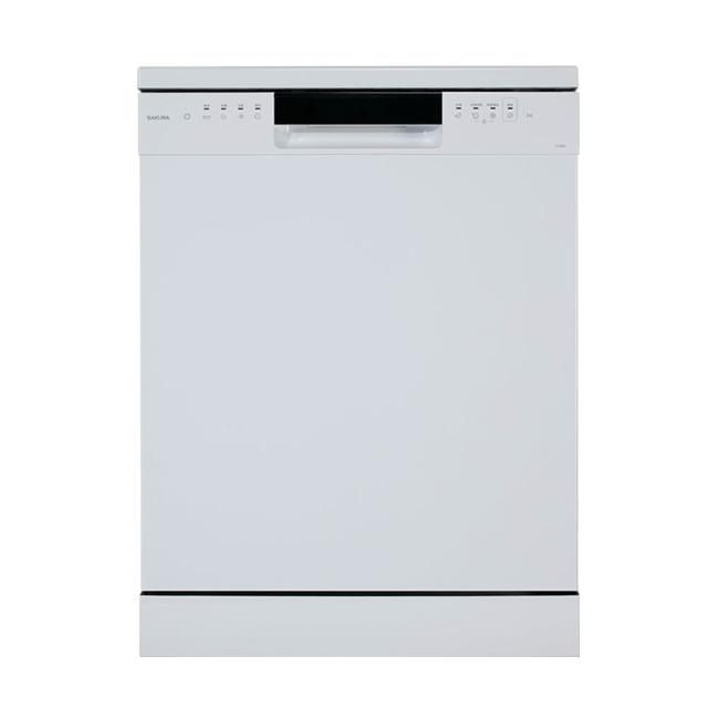 【SAKURA 櫻花】16人份九段洗程獨立式嵌入兩用熱風烘乾洗碗機(E7881 原廠保固服務 基本安裝)