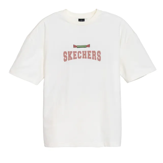 【SKECHERS】鬼滅之刃聯名_禰豆子竹節木箱款 短袖上衣 (SL325U529-00QF)