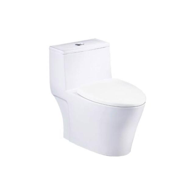 【CAESAR 凱撒衛浴】二段式沖水省水單體馬桶 親水膜塗層 CF1356(管距30公分)