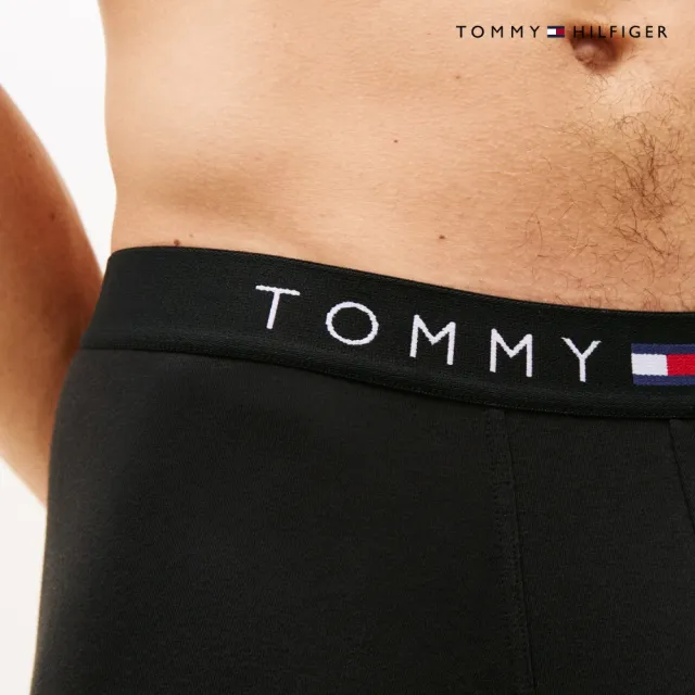 【TOMMY HILFIGER】官方旗艦館3 件套組四角內褲_黑色