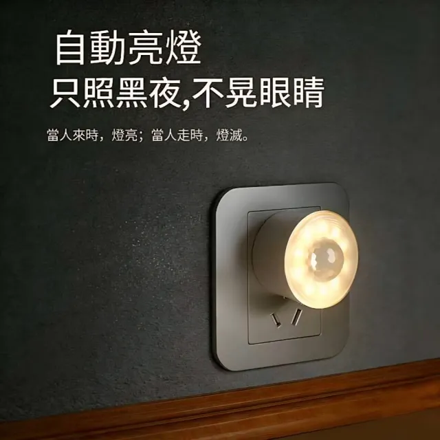 0秒智能人體感應燈 2入組