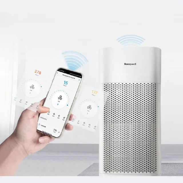 【Honeywell】(一年份濾網組)X560航太級UVC殺菌空氣清淨機(適用12-24坪|太空機)