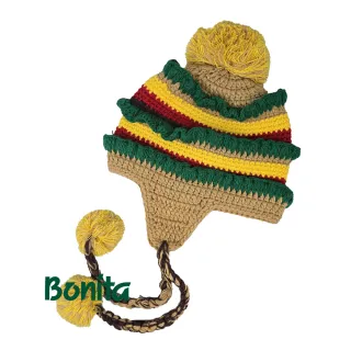 【Bonita 葆倪】日本進口/童帽/漢堡造型毛線帽/699-4862