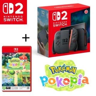 【Nintendo 任天堂】Switch 2 主機+NS2 寶可夢Pokemon Pokopia 贈攜帶包+保護貼