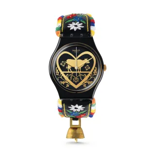 【SWATCH】DIE GLOCKE 經典手錶/男錶/女錶/瑞士製造 GB285 (34mm)